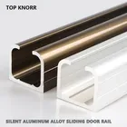 TOPKNORR Porta scorrevole da 2,5 spessore Porta divisoria pieghevole Porta scorrevole per stalla Porta hardware Binario per porta in legno