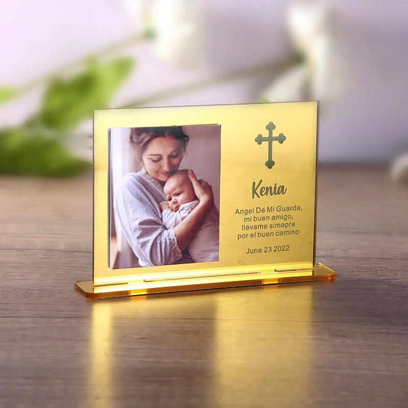 Cornice per foto bomboniera per battesimo, bomboniere per la prima comunione, bomboniere per battesimo personalizzate, bomboniere per battesimo, regalo di ringraziamento per battesimo