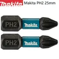 Punte per cacciavite a percussione Makita PH2 25MM accessorio per trapano a testa Phillips originale