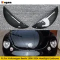 Decorazione della palpebra della copertura del faro in fibra di carbonio Adesivo per sopracciglia della lampada anteriore in fibra di vetro per VW 1.8 2.0 1998 - 2004 Beetle