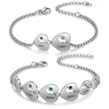 JewelOra personalizzato 1-6 bambini nome braccialetto donna madre mamma nonna personalizzato