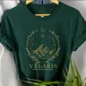 Velaris Tshirt Velaris City of Starlight camicie The Night Court Shirt SJM Merch ACOTAR camicie