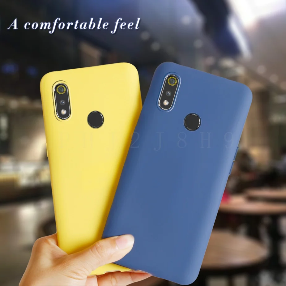 Custodia per telefono per Realme C3 Real me 3 3i 3 Pro Custodia morbida in silicone TPU per Oppo Realme 3 Pro Custodie Realme C3 Funda Coque Paraurti