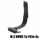 Ponticello adattatore extender PCI Express X4 M.2 NVMe / PCIe X4 M2 NVMe per schede video grafiche