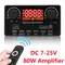 2*40W vivavoce scheda Decoder 12V Bluetooth 5.0 lettore MP3 80W amplificatore auto FM modulo Radio