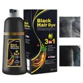 Shampoo colorante per capelli neri 3 In 1 Shampoo colorante per capelli da 500mL Shampoo colorante