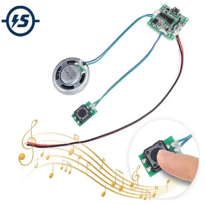 Kit elettronico fai-da-te Scheda audio registrabile vocale Lettore MP3 WAV Modulo musicale