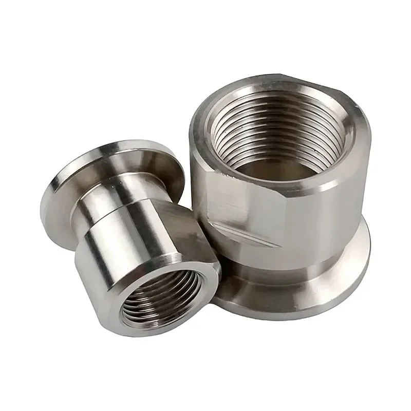 KF16 KF25 KF40 KF50 KF Raccordo per tubo a vuoto Acciaio inossidabile 304 1/8" 1/4" 3/8" 1/2" 3/4" 1" 1-1/4" 1-1/2" 2" BSP Filettatura femmina