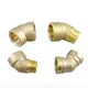 1/8 "1/4" 3/8 "1/2" 3/4 "1" 1-1/4 "1-1/2" 2 "BSP Maschio Femmina Ottone 45 Gradi Gomito Raccordo Per Tubi Accoppiatore connettore Acqua Gas Olio