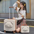 2023 nuova valigia da viaggio per cartoni animati con borsa a mano borsa Trolley per ragazze da 20