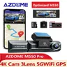 Ottimizzato M550 AZDOME Car DVR M550Pro Dash Cam 4K 5.8Ghz WiFi 3 fotocamera