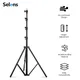 Selens 220-395 cm Staffa per fotografia Supporto per luce resistente con cuscino d'aria Supporto portatile in lega di alluminio Kit per studio fotografico Treppiede