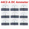 44 c2 DC amperometro pannello analogico puntatore amperometro DC 1A 3A 5A 10A 15A 20A 30A 50A 75A