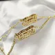 2021 collana personalizzata doppia parola collana 3D in acciaio inossidabile collane personalizzate nome con collana a catena Figaro a forma di cuore