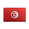 1 pz Tunisia flag patch bracciale brodé crochet brodé et fer à repasser sur badge brodé bande