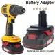 Adattatore per Lidl Parkside X20V Team Li-ion per Dewalt Sostituisci per batteria Dewalt 18V XRP Ni-Cd Ni-Mh (senza batteria)