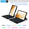 Custodia con tastiera magica per Samsung Galaxy Tab S8 S7 11 A8 10.5 S6 Lite 10.4 S9 S10 FE 10.9 Tablet Touch Pad retroilluminato Custodia protettiva
