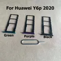 Supporto per vassoio Sim per Huawei Y6P 2020 presa adattatore per Slot per vassoio per schede SIM