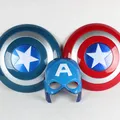 32CM New Captain America Figure giocattoli The Avengers Captain America Shield emissione di luce e