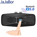 JaJaBor Bluetooth Car Kit vivavoce vivavoce Wireless con microfono Bluetooth 5.0 spegnimento