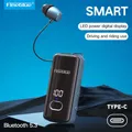 Fineblue F580 Auricolare wireless Bluetooth 5.3 Auricolare portatile retrattile Chiamate Ricorda Vibrazione Sport Run Cuffia F920 F520