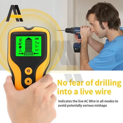 3 In 1 sensore Scanner da parete tubo localizzatore di perni elettronico Joist In legno Scanner da