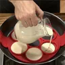 Antiaderente Pancake Maker Silicone Anello Uovo Maker Cucina Perfetta Frittelle di Vibrazione Facile