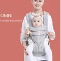 Marsupio ergonomico adatta zaini per bambini con imbracatura avvolgente in cotone organico bambini