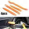 4 pz/set Plastica Auto Auto Auto Smontaggio Kit Interno Auto Radio Porta Lettore DVD Clip Pannello