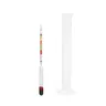 Beer alcohol meter 0.990-1.160 Portable 3 IN 1 Alcoholometer Hydrometer Glass