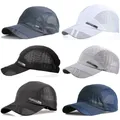 Dry Running Baseball Summer Mesh 8 Colors Gorras Cap Cap Visor Mens Hat Sport Cool Fashion 2021 Hot
