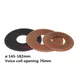 1PC Spider Pad Di Altoparlante Bobina di Voce Cono di Carta Kit di Riparazione Per Home Theater HiFi Auto Audio Professionale Diametro 145-182mm