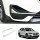 ABS Chrome Replacement Front Fog Light Cover Trim Strips For-BMW X1 F48 2020