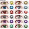 OVOLOOK-2pcs/pair Anime Contact Lenses for Eyes Cosplay Eye Color Lens Beauty Pupil Colored Eye