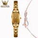 OLEVS Gold/Rose Gold Watches for Womens Waterproof Slim Thin Small Wrist Analog Diamond Quartz