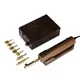 220V Electronic Hot Leather Edge Creaser Machine Brass Stamp Heater Grooving Iron Edge Sealing Tools