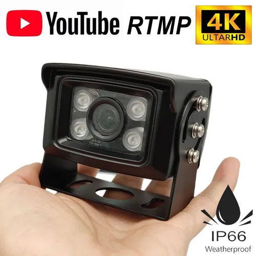 IMX415 4K 8MP 5MP POE YouTube Streaming live Telecamera IP umana RTMP Protocollo Hikvision 256SD Scheda TF 20M IR YouTube Facebook Wozza