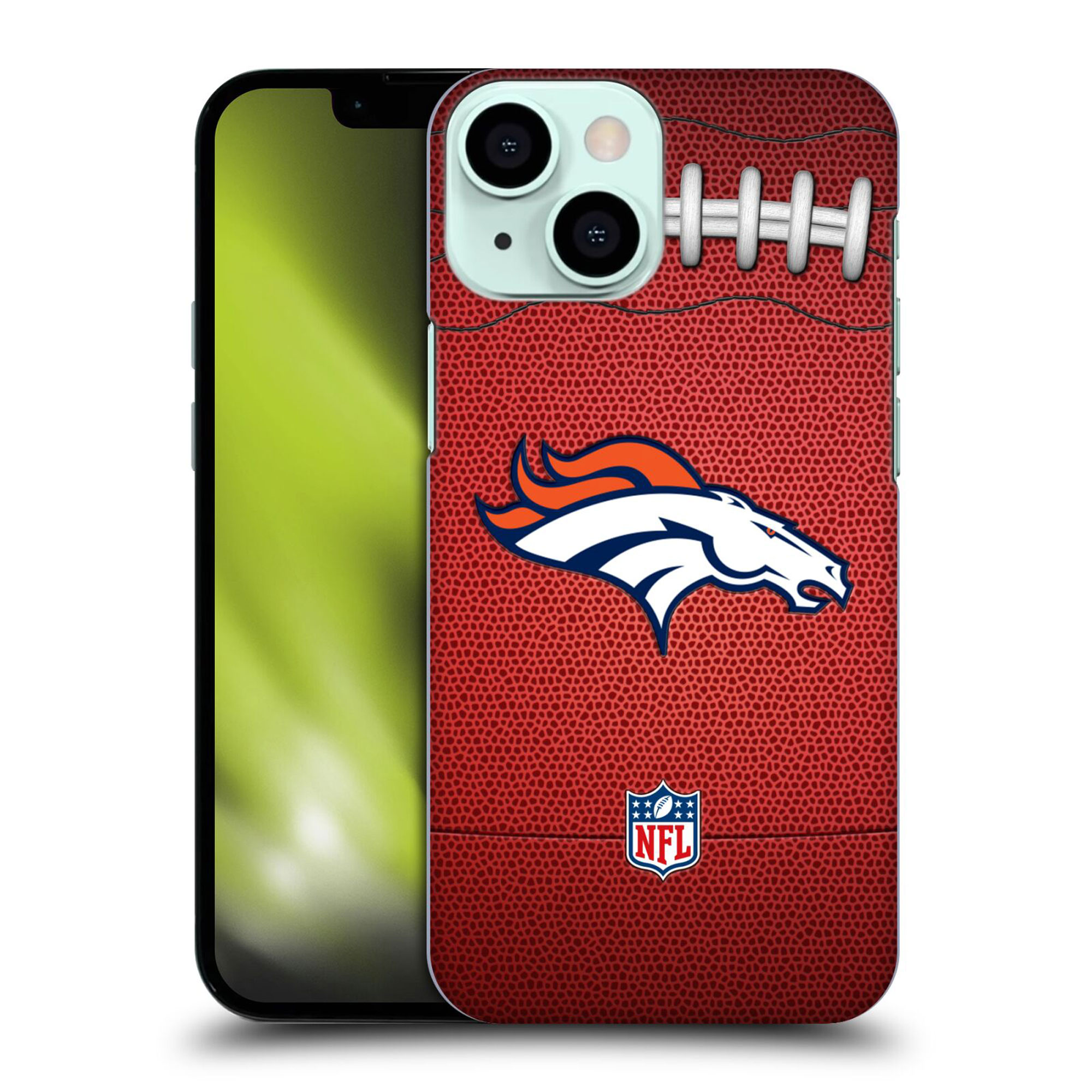 Denver Broncos Hartschalen-Handyhülle mit Football-Grafik - iPhone Image
