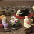 Grocery Zakka Bar Bartender Ins Decorative Gifts Rabbit Miniature Cat Resin Craft Chat Juice Barrels