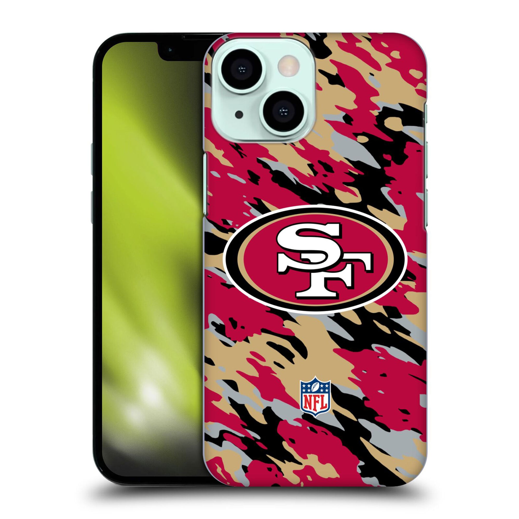 Coque San Francisco 49ers rigide avec logo camouflage - iPhone
