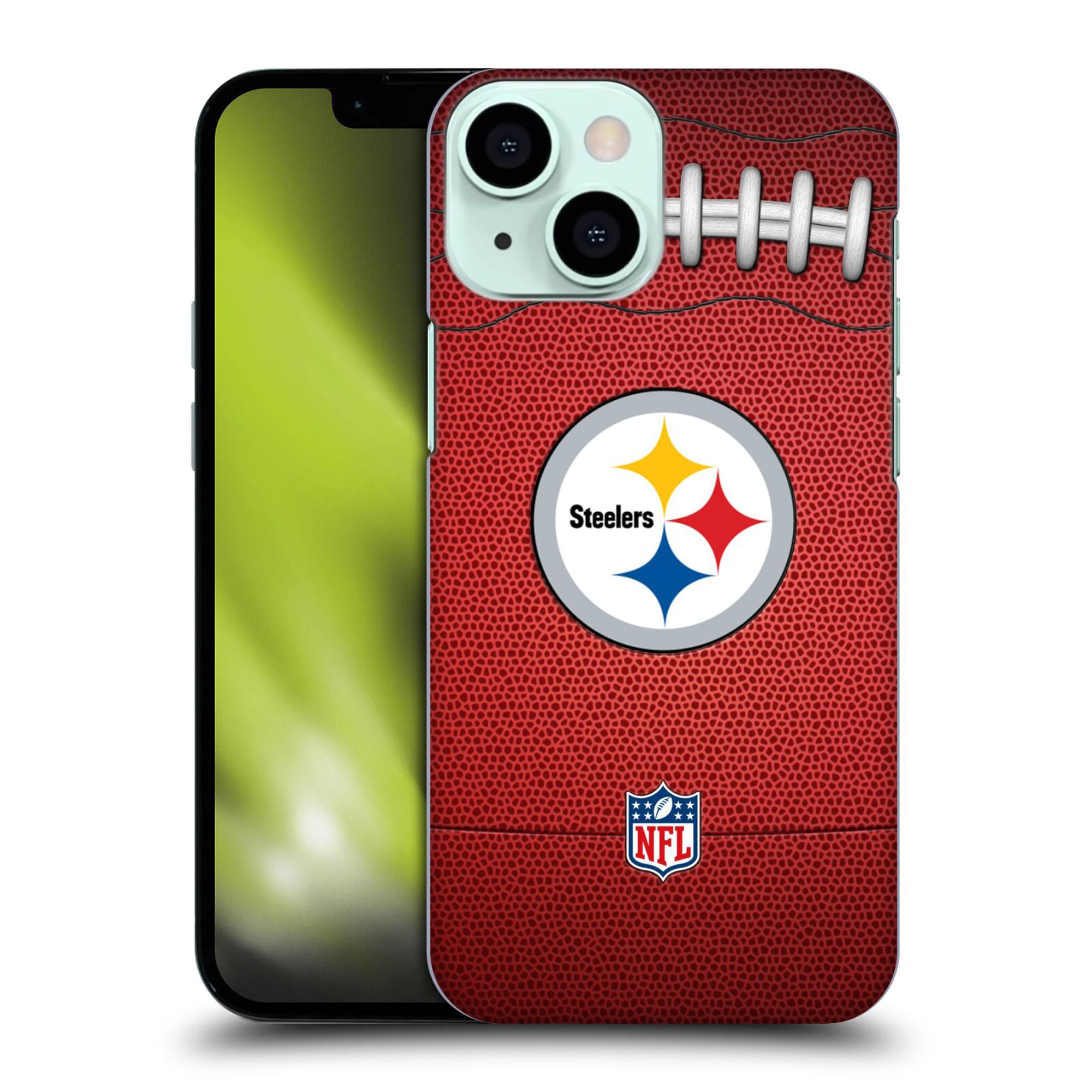 Coque Pittsburgh Steelers rigide avec football graphique - iPhone