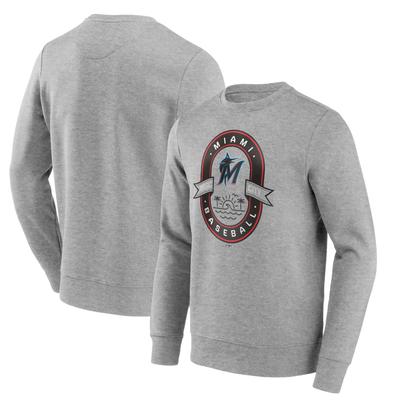 Miami Marlins Bar Crawl Graphic Crew Sweatshirt – Herren Image