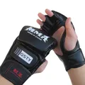 Half Finger Boxing Gloves Men Adults Children Fighter Fighting UFC Professional Fist Set MMA