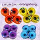 orangatang 70mm blue good quality skateboard longboard wheels 77a80a86a street stunt pro level