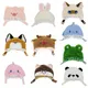 20CM Doll Headgear Fox Deer Shark Panda Pig Rabbit Cat Cartoon Animal Ear Cap Cos Outfit Change