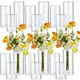 Clear Glass Cylinder Vases Floating Candles Holders Clear Cylinder Flower Vases Clear Glass Vases