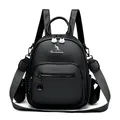 Fashion Mini Backpack High Quality PU Leather Korean Girls Multi-Functional Backpack Travel Small