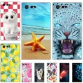 Soft Phone Cases For Sony Xperia X Compact F5321 4.6 inches Case Colorful Smartphone Back Covers