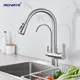 ROVATE Filter Kitchen Faucet Pull Down with Drinking Water Tap High Arc Water Filter Purifier 3-Way