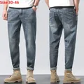 Ankle Length Jeans Pencil Pants Man Harem Spring Autumn Fashion Plus Size 42 44 46 Taglia Grande